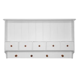 Charles Bentley French Country 5-Drawer Storage Unit