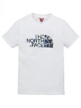 The North Face Boys Easy T-Shirt - White Camo