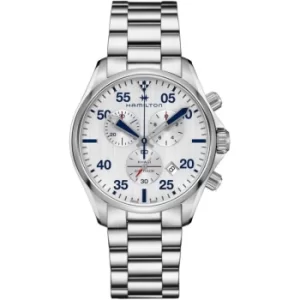 Mens Hamilton Khaki Aviation Chronograph Watch