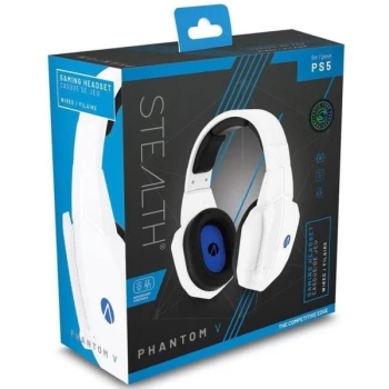 STEALTH SP-Phantom V Stereo Gaming Headset - White
