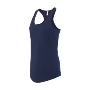 Next Level Womens/Ladies Ideal Racer Back Tank Top (XS) (Midnight Navy)