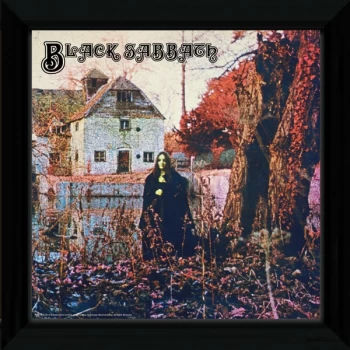 Black Sabbath Framed Album Cover