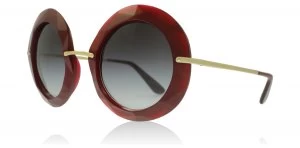 Dolce & Gabbana DG6105 Sunglasses Transparent Red 155111 50mm