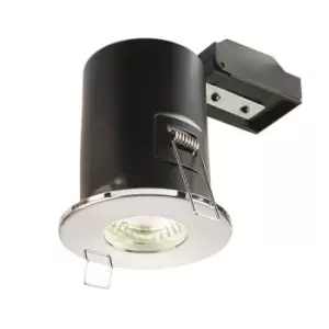 Collingwood Fixed IP65 Fire-Rated PAR16 LED GU10 Downlight Chrome - CWFRC006