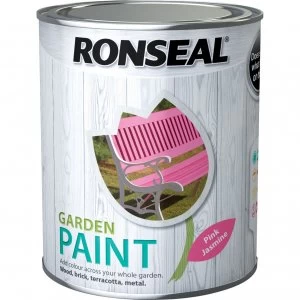 Ronseal General Purpose Garden Paint Pink Jasmine 750ml