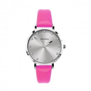 Sekonda Silver And Pink Fashion Watch - 40012
