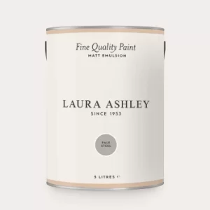 Laura Ashley Matt Emulsion Paint Pale Steel 5L
