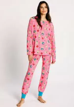 Chelsea Peers Classic Pyjama Set - Pink