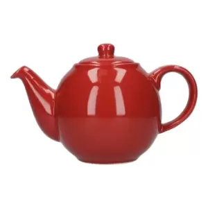 Globe 8 Cup Teapot Red