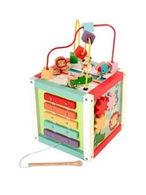 Fisher-Price Fisher Price Wooden Activity Cube