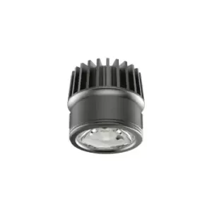 Dynamic 9W LED Recessed Downlight Black, 2700K - Ideal Lux