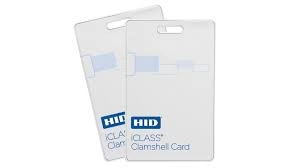 HID iClass Clamshell Card