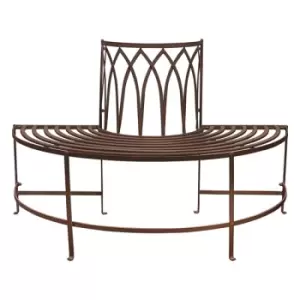 Gallery Outdoor Alberoni Outdoor Tree Bench Seat in Ember