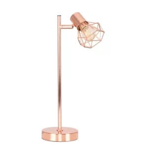 Angus Copper Adjustable Table Lamp