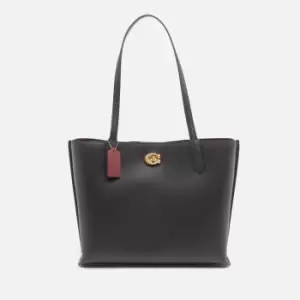 Coach Womens Willow Tote Bag - Black