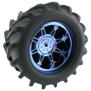 Rpm Standard Width Maxx 'Monster Spider' Wheels (2) - Blue Chrome
