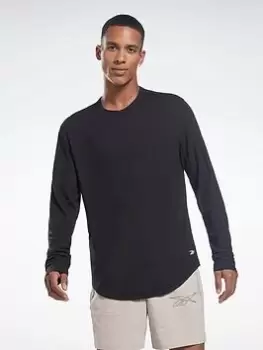 Reebok Activchill+dreamblend Long-sleeve Top Long-sleeve Top, Grey Size XL Men