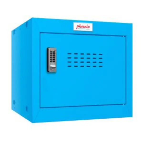 Phoenix CL Series Size 1 Cube Locker in Blue with Electronic Lock CL0344BBE