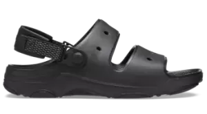 Crocs All-Terrain Sandals Unisex Black W9/M8