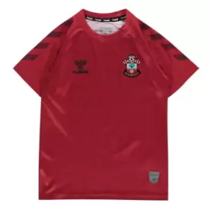 Hummel Southampton FC Matchday T Shirt 2021 2022 Juniors - Red