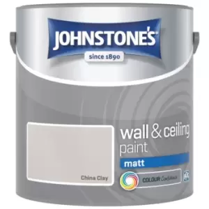 Johnstones Vinyl Matt Emulsion China Clay 2.5 Litre