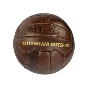 Spurs Retro Heritage Leather Ball Size 5