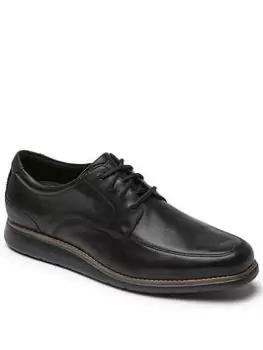 Rockport Tm Craft Apron Toe Casual Shoe - Black, Size 8, Men