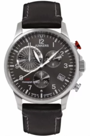 Mens Junkers Worldtimer Chronograph Watch 6892-2