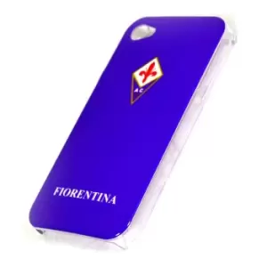 ACF Fiorentina Official IPhone 4 Hard Football Crest Phone Case (One Size) (Blue)