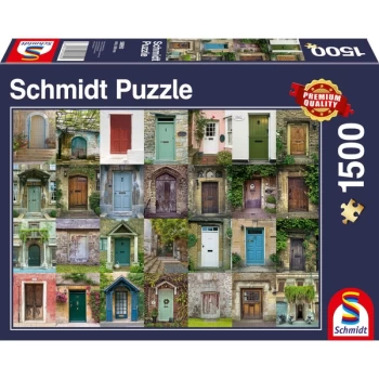 Collage of Doors Jigsaw Puzzle - 1500 Pieces