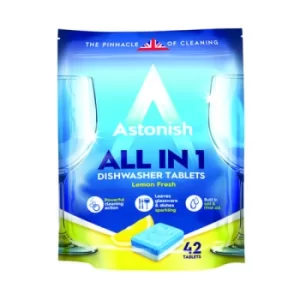 All in One Dishwasher Tablets Blue (Pack of 42) AST22180