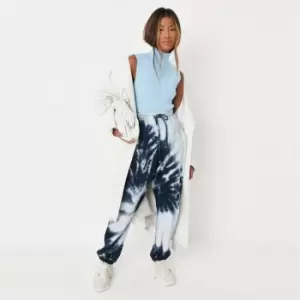 Missguided Oversized 90S Jogger Tie Dye Missguided - Black