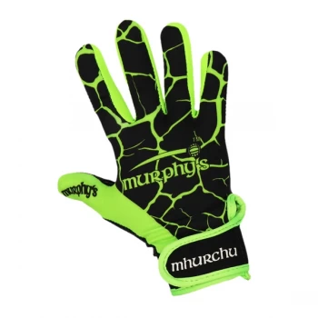 Murphy's Gaelic Gloves 8 / Small Black/Lime