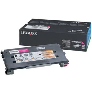 Lexmark C500S2MG Magenta Laser Toner Ink Cartridge