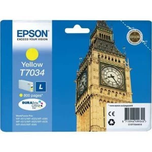 Epson Big Ben T7034 Yellow Ink Cartridge