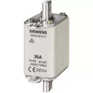 Siemens 3NA38247 NH fuse Fuse size = 00 80 A 500 V AC, 250 V AC 3 pc(s)