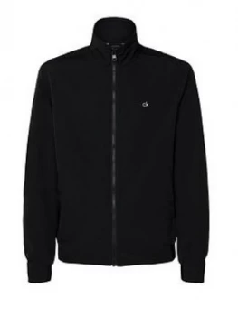 Calvin Klein Casual Nylon Blouson Jacket, Black, Size 2XL, Men
