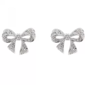 Ted Baker Ladies Pepe Pave Crystal Bow Earring