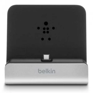 Belkin Computing PowerHouse Micro USB Dock XL F8M769BT Computing Cables Adaptors in Silver