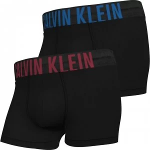 Calvin Klein 2 Pack Intense Power Boxers - Black/Mulberry