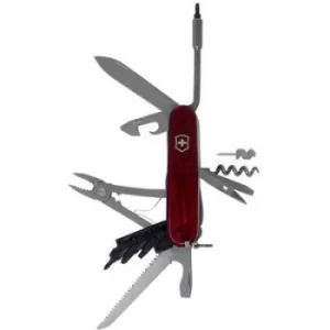 Victorinox CyberTool 41 1.7775.T Swiss army knife No. of functions 41 Red (transparent)