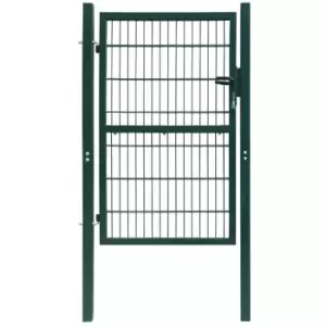 Vidaxl 2D Fence Gate (single) Green 106 X 170 cm