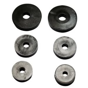 Plumbsure Rubber Tap Washer Pack of 6