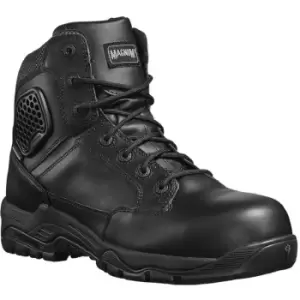 Magnum Strike Force 6.0 Mens Leather Uniform Safety Boots (10 UK) (Black) - Black