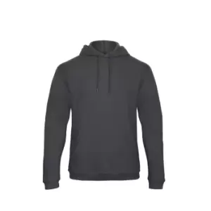 B&C Adults Unisex ID. 203 50/50 Hooded Sweatshirt (L) (Anthracite)