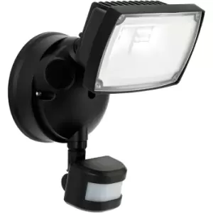 Firstlight Products - Firstlight Reflex Modern Style LED Security Light 15W pir Sensor Tri-Colour cct Black