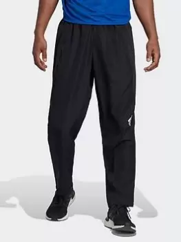 adidas Performance Aeroready Designed For Movement Training Joggers, Black/White Size M Men