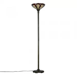 Art Deco Tiffany Uplighter Floor Lamp