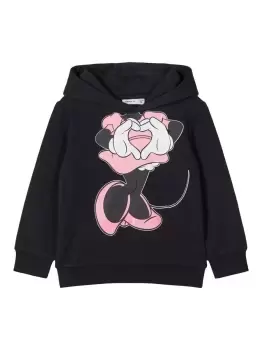 NAME IT Disney Minnie Mouse Sweatshirt Women Black