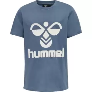Hummel Short Sleeve Logo Tee Junior Boys - Blue